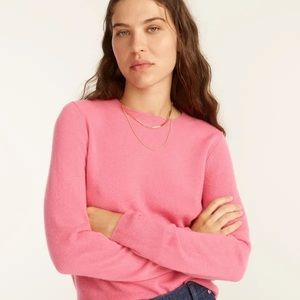 JCrew Cashmere Classic Fit Crewneck Sweater